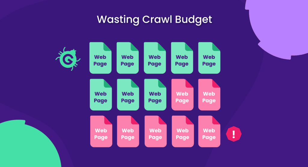 Wasting crawl budget