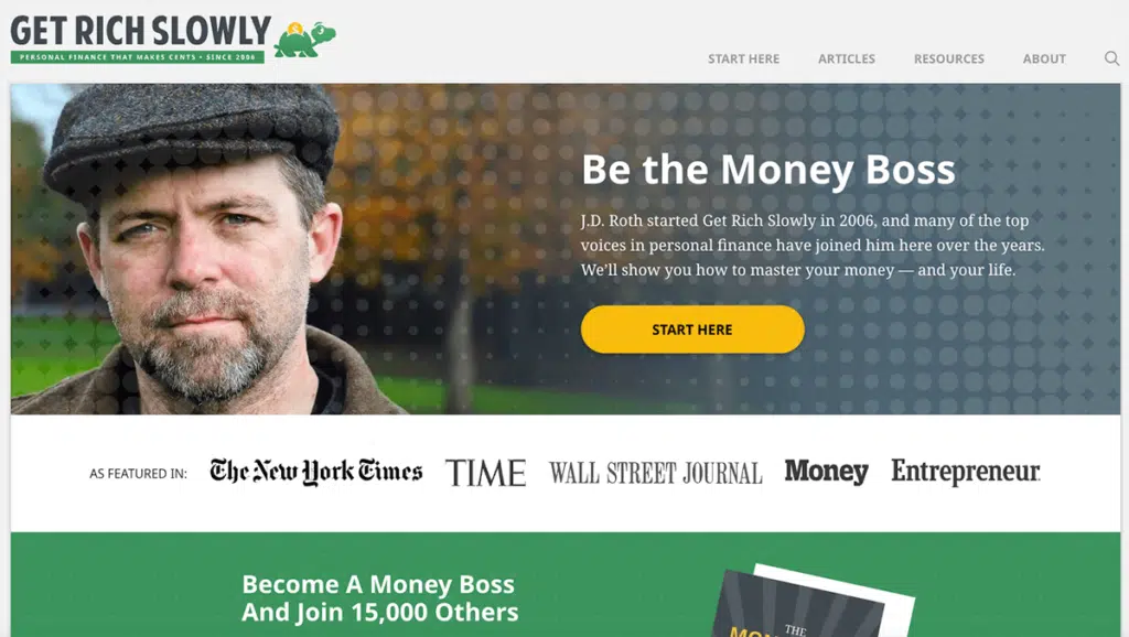 Get Rich Slowly website