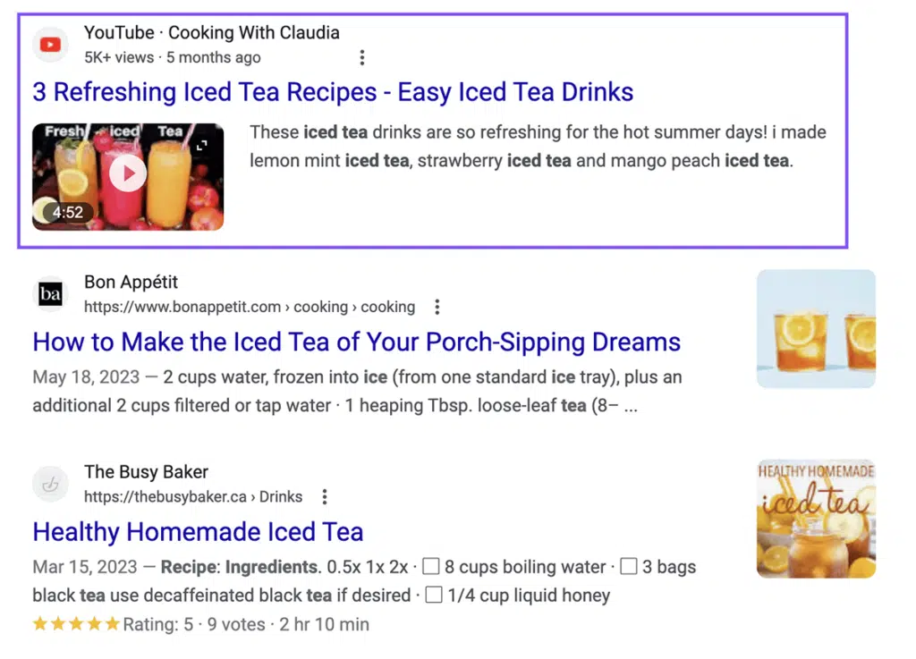 Rank for Google’s Video Result Keywords