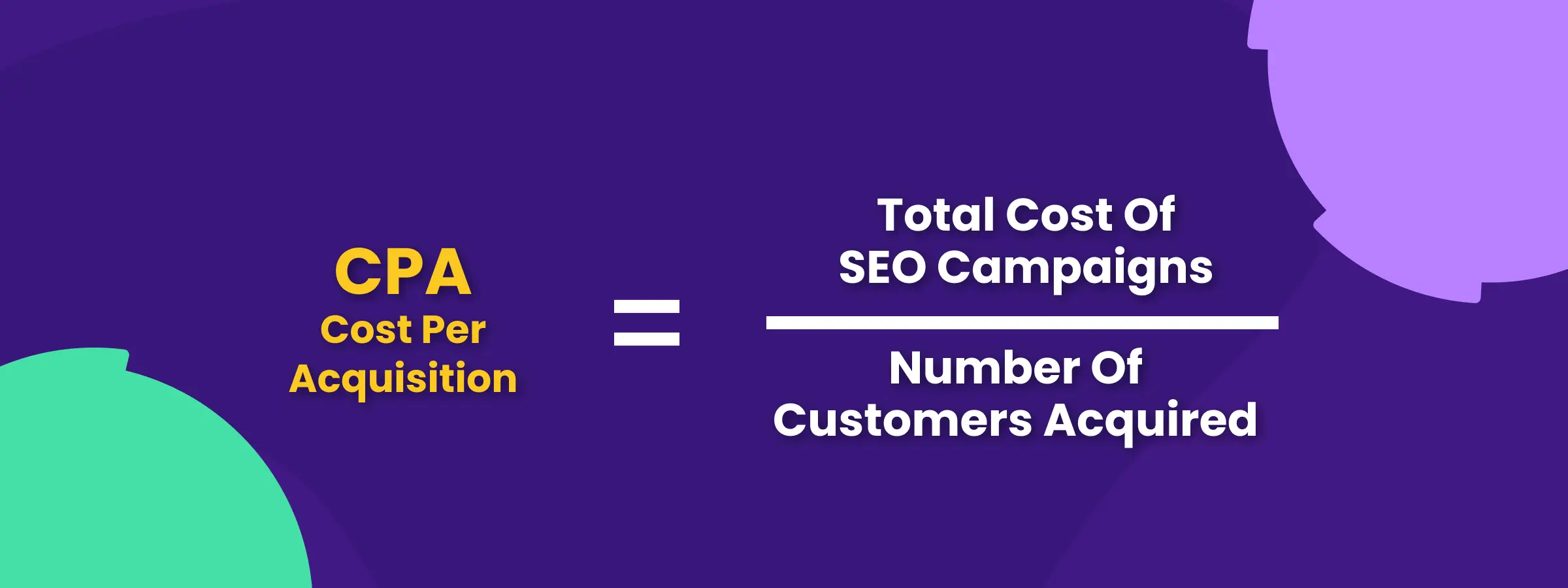 Cost per acquisition