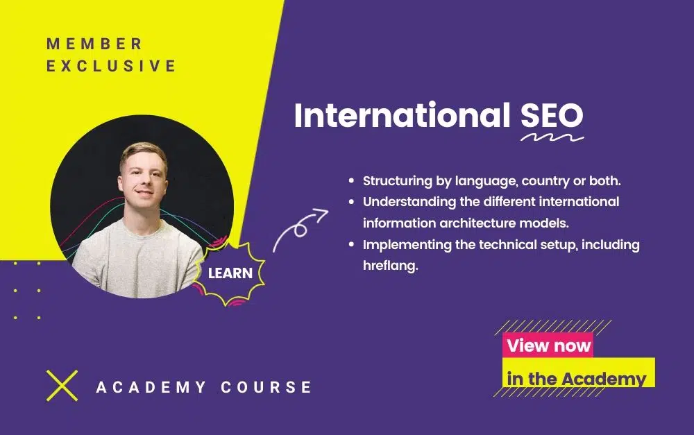 International SEO Course