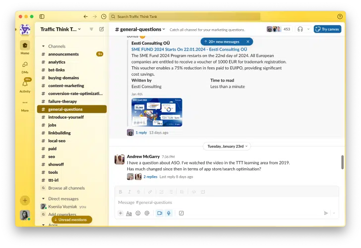 Traffic Think Tank Mastermind